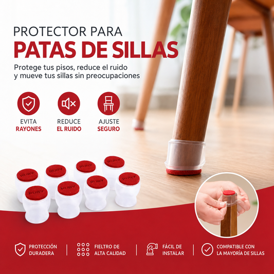 Protectores de Suelo - Sillas y Mesas
