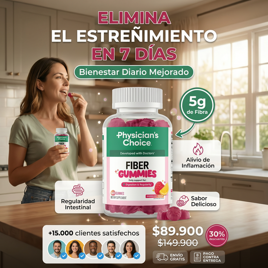Fiber Gummies - No más estreñimientos